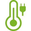 icona Termico pompa di calore